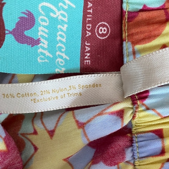 Matilda Jane Character Counts multi-pattern skirt, size 8. Like new condition - Picture 8 of 16